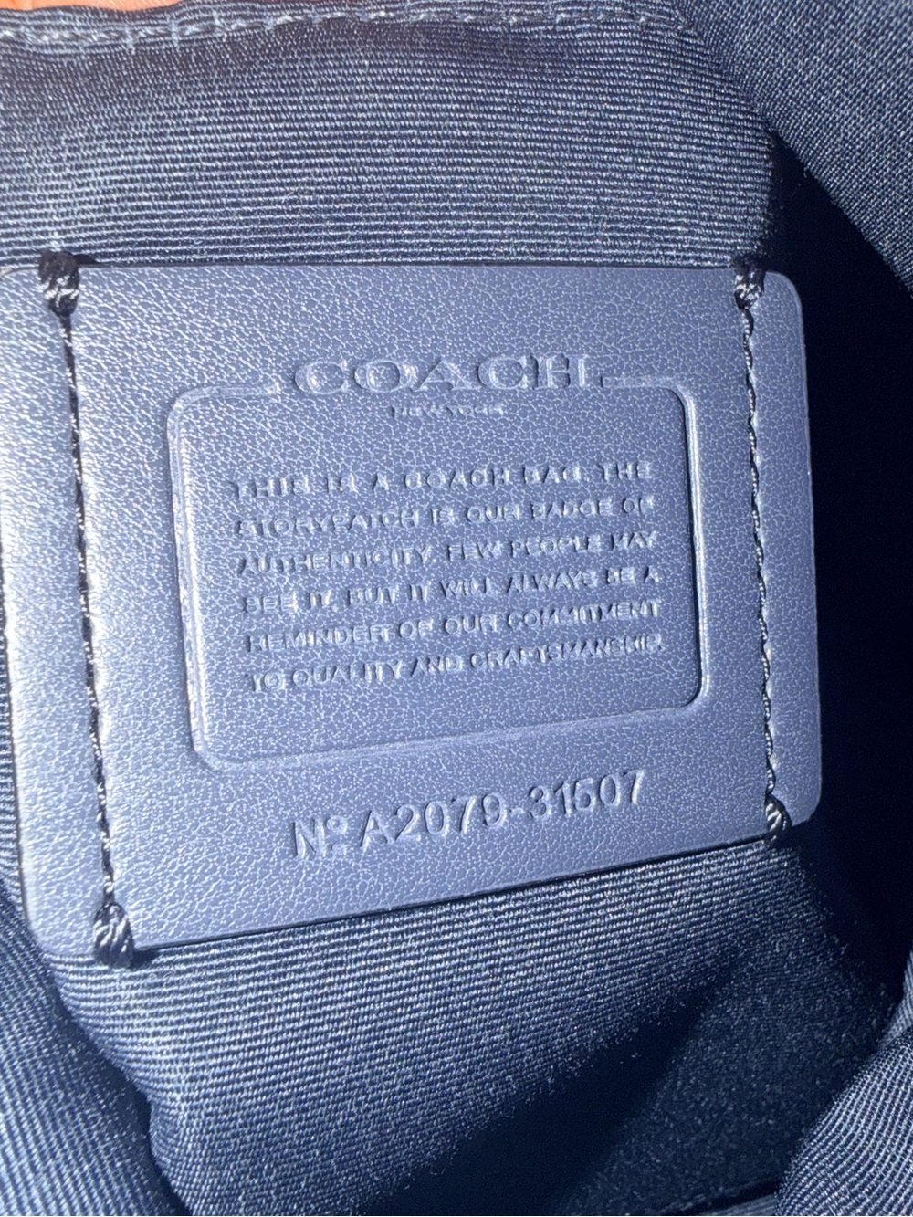 Coach Abby Duffle 31507 in Baby Blue - Picture 6 of 8